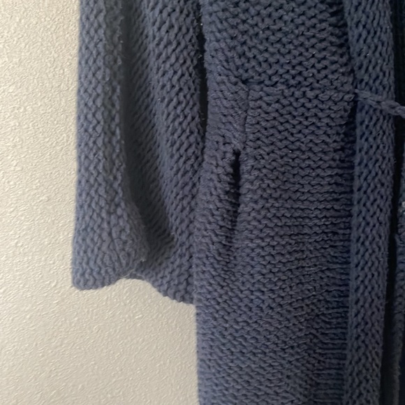 Aphorism quarter length sleeve sweater Navy Blue - Picture 3 of 6